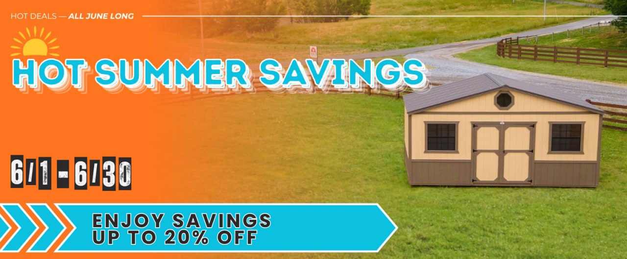 Hot Summer Savings — 20% off, June 1-30